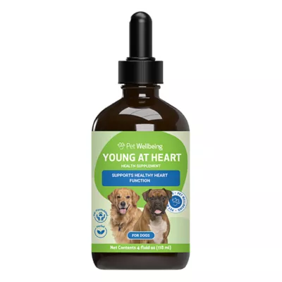 Product Pet Wellbeing Young at Heart Liquid Heart Dog Supplement