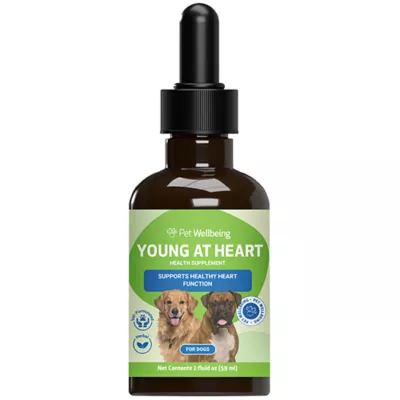 Product Pet Wellbeing Young at Heart Liquid Heart Dog Supplement