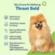 Product Pet Wellbeing Throat GOLD Liquid Respiratory Dog & Cat Supplement