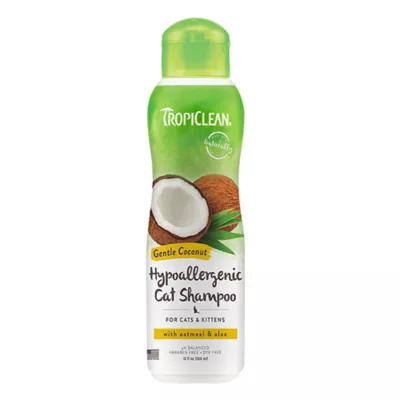 Product TropiClean Gentle Coconut Hypoallergenic Cat & Kitten Shampoo