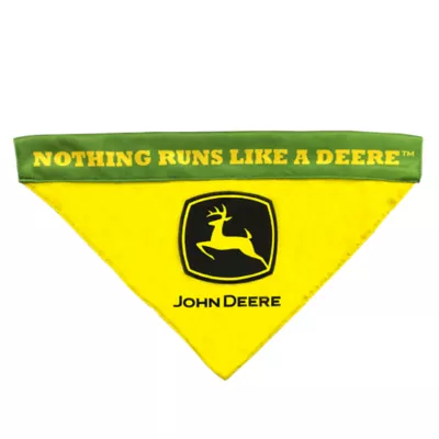Product Pets First John Deere Reversible Pet Bandana