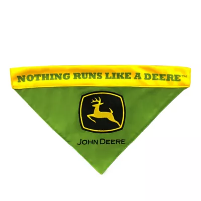 Product Pets First John Deere Reversible Pet Bandana
