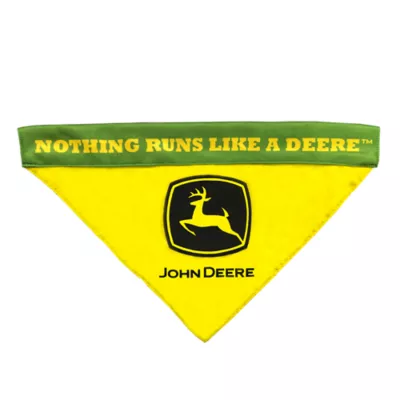 Product Pets First John Deere Reversible Pet Bandana
