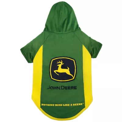 Product Pets First John Deere Dog Hoodie Tee