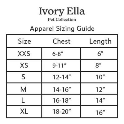 Product Hip Doggie Ivory Ella Winter Wonderland Dog Pajamas