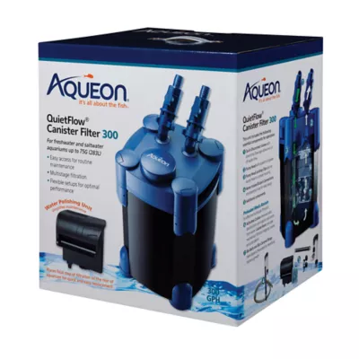 Product Aqueon QuietFlow Aquarium Canister Filter 75 Gallon