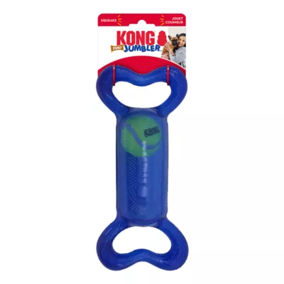 Product KONG® Jumbler™ Tug Bone Dog Toy (COLOR VARIES)