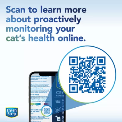 Product Fresh Step Crystals Health Monitoring Cat Litter, Bag, 7 LB