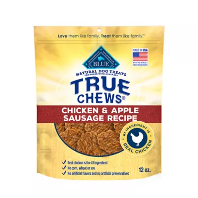 Product Blue Buffalo® True Chews All Life Stages Dog Treats - Natural, Chicken & Apple Sausage