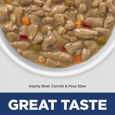Product Hill's Science Diet Healthy Cuisine Adult Wet Dog Food - Braised Beef, Carrots & Peas, 12.5 oz