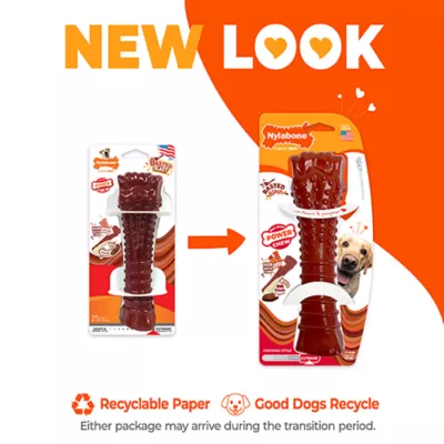 Product Nylabone® Power Chew Basted Blast Dog Toy - Bacon & Steak Flavor