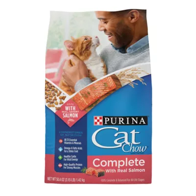 Product  Purina Cat Chow Complete Dry Cat Food High-Protein Salmon Formula 3.15LB