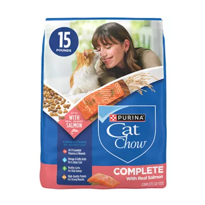 Product  Purina Cat Chow Complete Dry Cat Food High-Protein Salmon Formula 3.15LB