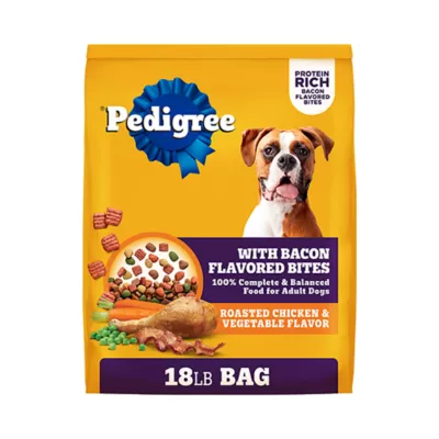 Product Pedigree Adult Dog Dry Food - Bacon Flavored Bites
