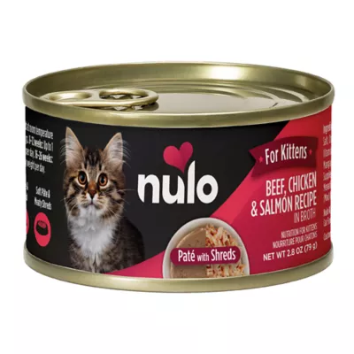 Product Nulo for Kittens Wet Cat Food - Natural, Pate with Shreds, 2.8oz