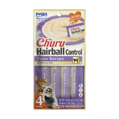 Product Inaba Churu Lickable Cat Treat Hairball Control - Tuna