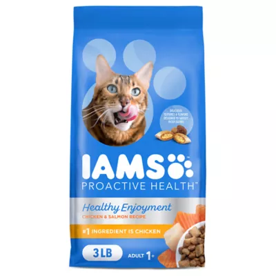 Product IAMS Proactive Health Adult Dry Cat Food - Healthy Enjoyment, Chicken & Salmon