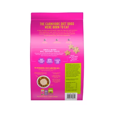 Product Tiki Dog Born Carnivore Small & Medium Breed All Life Stage Dry Dog Food - Savory Lamb