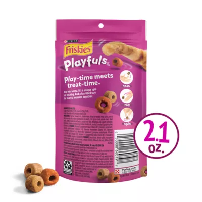 Product Purina® Friskies® Playfuls Crunchy Cat Treats - Salmon & Shrimp