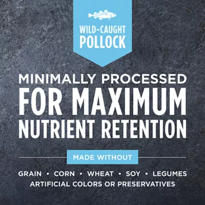 Product Instinct® Raw Bites Adult Frozen Dog Food - Raw, Grain Free, Alaskan Pollock