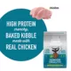 Product Tiki Cat® Born Carnivore® Silver for Adults 11+ Food - Chicken & Herring, Non-GMO