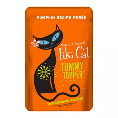 Product Tiki Cat Born Carnivore Functional Topper - Pumpkin, 1.5 Oz