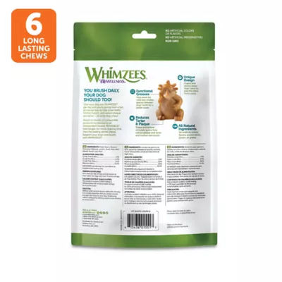 Product WHIMZEES Hedgehog Large Dog Dental Treats - Vegetable