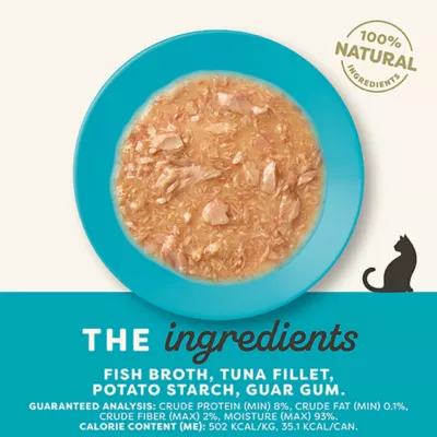 Product Applaws in Gravy Adult Wet Cat Food - Natural, Limited Ingredient, 2.47oz