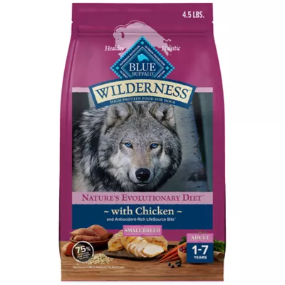 Product Blue Buffalo Wilderness Nature's Evolutionary Diet Small Breed Adult Dog Dry Food - Chicken