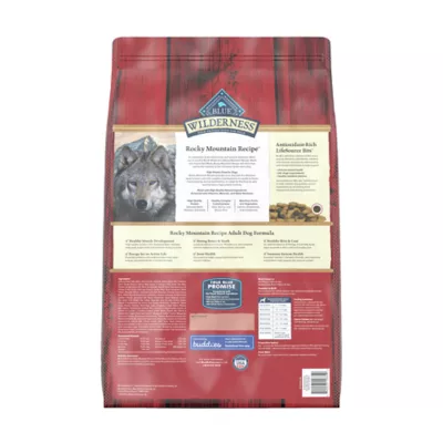 Product Blue Buffalo Wilderness Rocky Mountain Recipe Adult Dog Dry Food - Red Meat