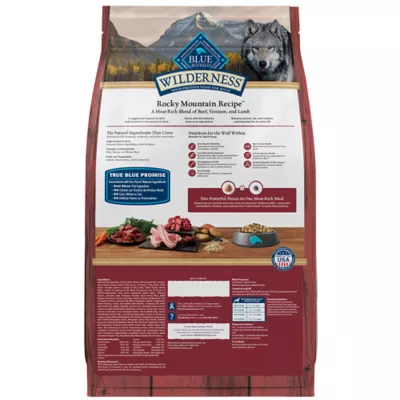 Product Blue Buffalo Wilderness Rocky Mountain Recipe Large Breed Adult Dry Dog Food - Red Meat