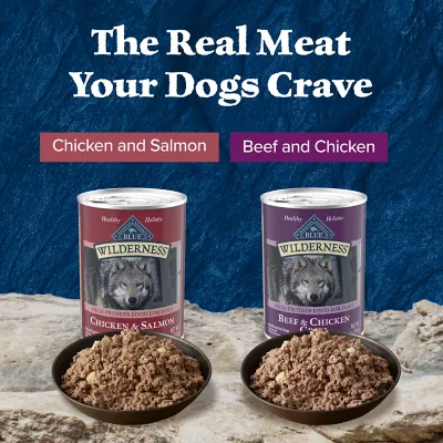 Product Blue Buffalo Wilderness Variety Pack Adult Wet Dog Food - Grain Free, 12.5 oz, 6 Count
