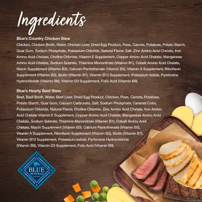 Product Blue Buffalo Blue's Stew Variety Pack Adult Dog Wet Food - Chicken & Beef, 12.5 oz, 6 Count
