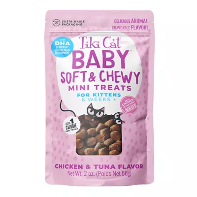 Product Tiki Cat Soft & Chewy Chicken Mini Cat Treats