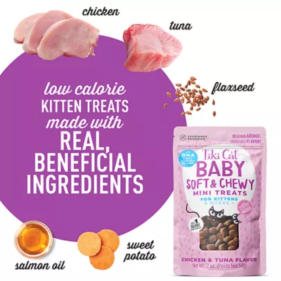 Product Tiki Cat Soft & Chewy Chicken Mini Cat Treats