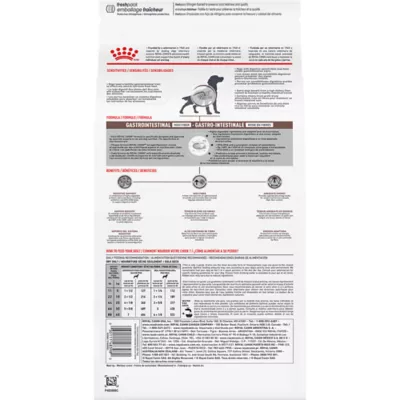 Product Royal Canin® Veterinary Diet Canine Gastrointestinal Adult Dry Dog Food # High Fiber