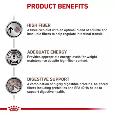Product Royal Canin® Veterinary Diet Canine Gastrointestinal Adult Dry Dog Food # High Fiber