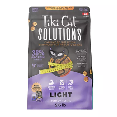 Product Tiki Cat® Solutions# Adult Cat Food - Light, Turkey Recipe