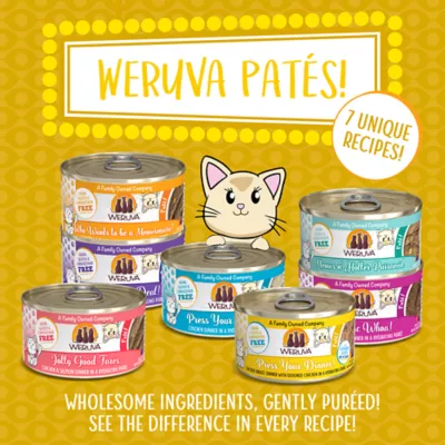 Product Weruva Pate! Wet Cat Food - Pate in a Hydrating Puree, 3 OZ