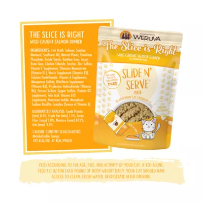Product Weruva Slide N' Serve Wet Cat Food - Pate in a Hydrating Puree, 2.8 OZ