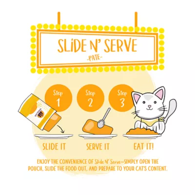 Product Weruva Slide N' Serve Wet Cat Food - Pate in a Hydrating Puree, 2.8 OZ