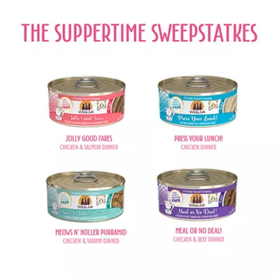 Product Weruva Pate! The Suppertime Sweepstakes Wet Cat Food - Variety Pack, 12 ct