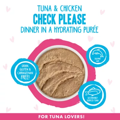 Product Weruva B.F.F. PLAY Pate! For Tuna Lovers Wet Cat Food - Pate in a Hydrating Puree, 2.8 OZ
