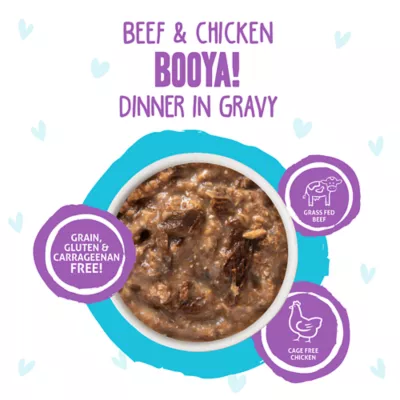 Product Weruva B.F.F. OMG Gravy! For Land & Sea Lovers Wet Cat Food - Minced in Gravy, 2.8 OZ, Pouch