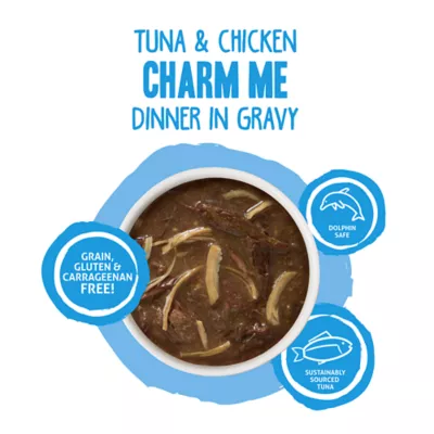 Product Weruva B.F.F. OMG Gravy! For Tuna Lovers Wet Cat Food - Minced in Gravy, 3 OZ