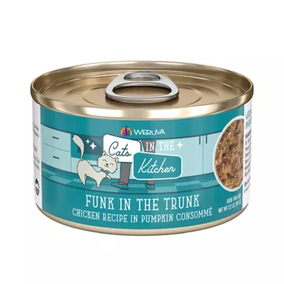 Product Weruva Cats in the Kitchen Originals Wet Cat Food - Shreds in Pumpkin Consomme, 3.2 OZ