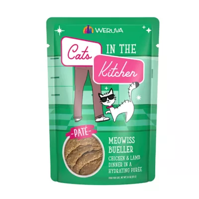 Product Weruva Cats in the Kitchen Slide N' Serve Wet Cat Food - Pate in a Hydrating Puree, 3 OZ
