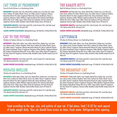 Product Cats in the Kitchen Slide N' Serve The Brat Pack Pate Wet Cat Food - Variety Pack, 12 ct