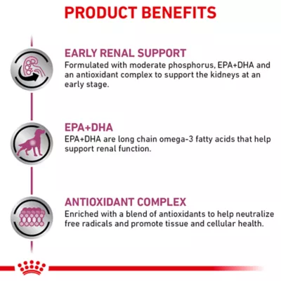 Product Royal Canin® Veterinary Diet Canine Renal Support Early Consult Adult Dry Dog Food