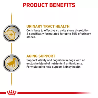 Product Royal Canin Veterinary Diet Multifunction Adult Dry Dog Food - Urinary SO + Aging 7+